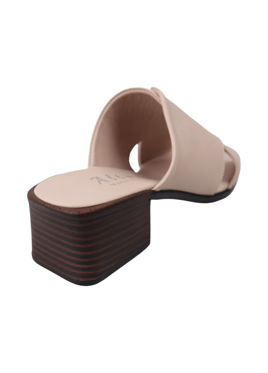 Шльопанці жіночі бежеві натуральна шкіра ALTURA 77-25LSHC (331611554)