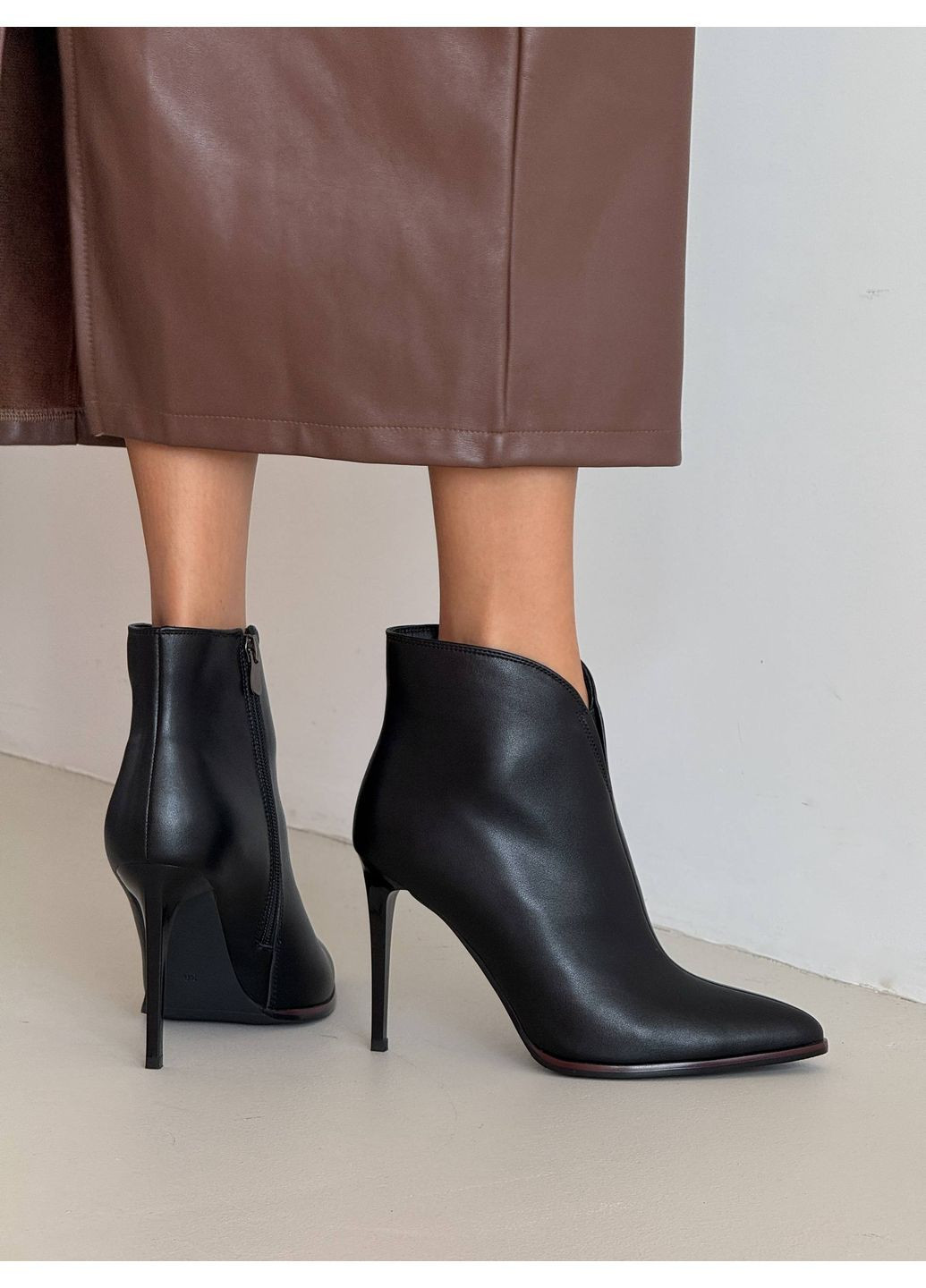 Чорні демісезонна демісезонні ботильйони Helen