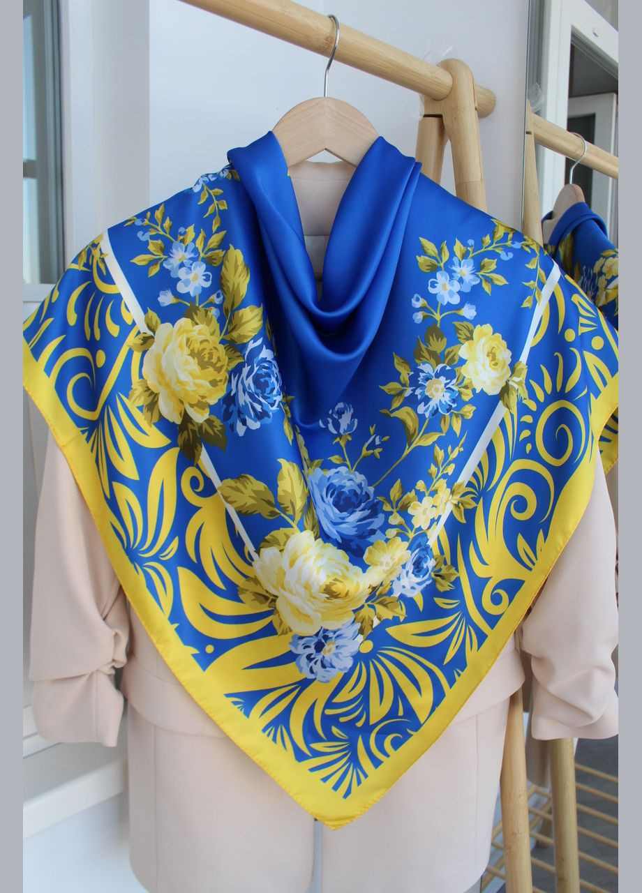 Платок патриотический "Розовая роскошь" 218043 Husta (322502270)