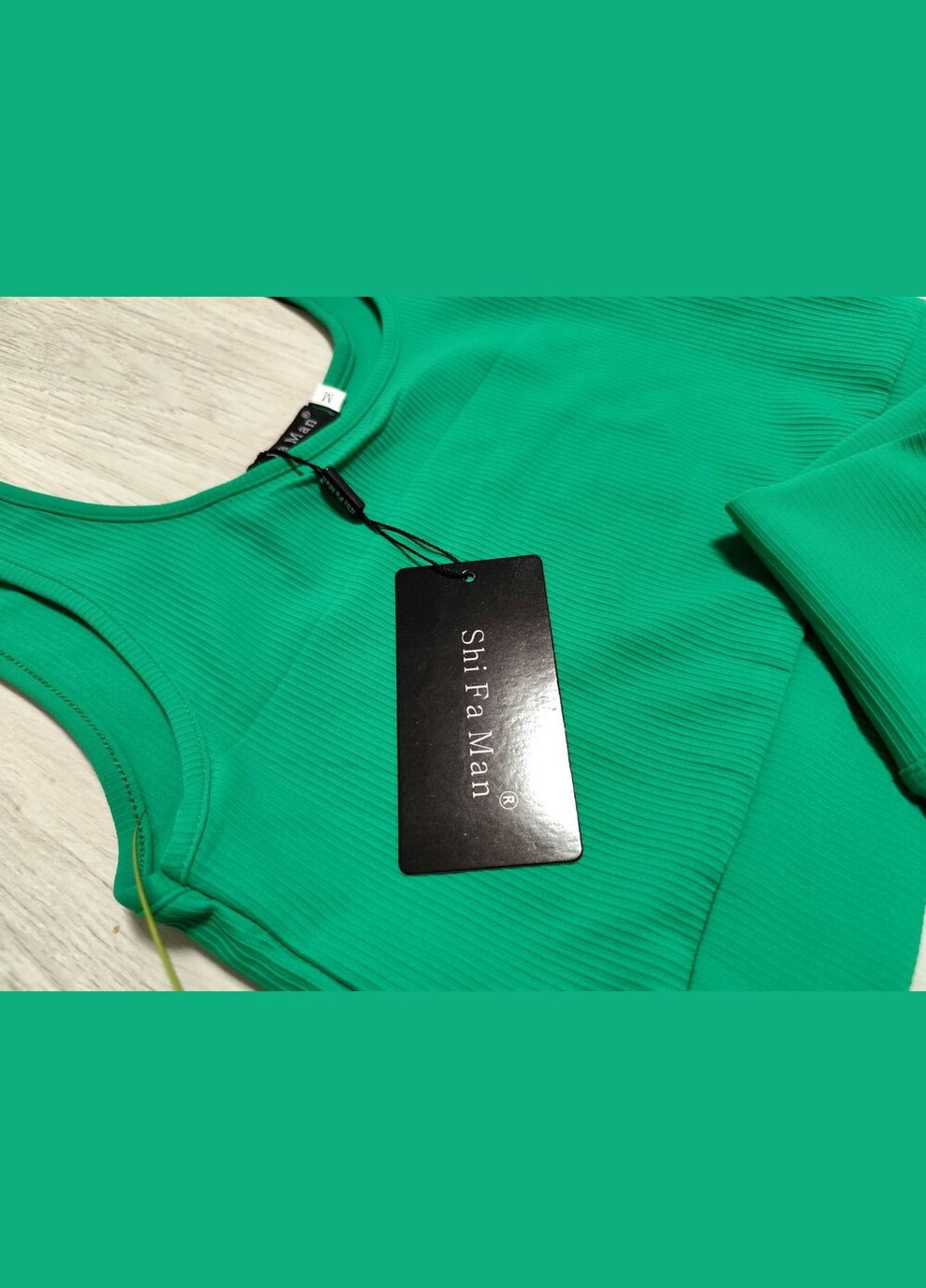 Жіночий якісний стрейчевий костюм для фітнесу рубчик топ, велосипедки М(44) No Brand (338433234)