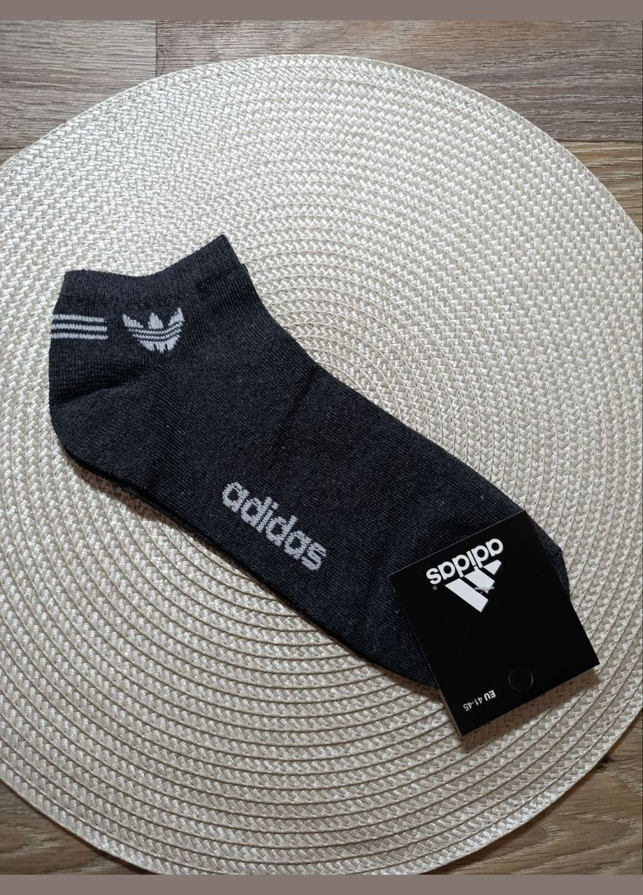 Сірі шкарпетки чоловічі бавовна + стрейч. короткі. відмінна якість, дуже добре носяться.стильні та практичні.виробництво - туреччина логотипи (339091999)