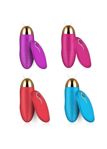 Вибратор виброяйцо на пульте дистанционного управления Coco Jumbo с USB зарядкой No Brand (303891997)