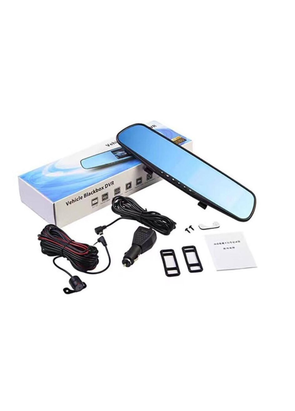 Дзеркало відеореєстратор із камерою заднього виду Vehicle Blackbox DVR Full HD No Brand (317041349)