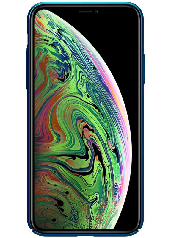 Чехол-накладка Super Frosted Shield Case Apple iPhone 11 Pro Max Peacock Blue Nillkin (301781816)