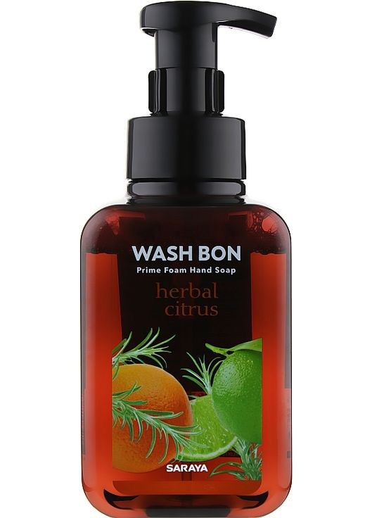Мило-піна для рук з ароматом цитрусів Prime Foam Hand Wash 500ml (820331-35505) WASH BON (368640818)