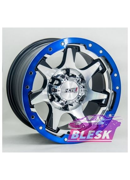 8x15 6x139.7 ET0 DIA108.2 Blue GT VL07G (361377039)