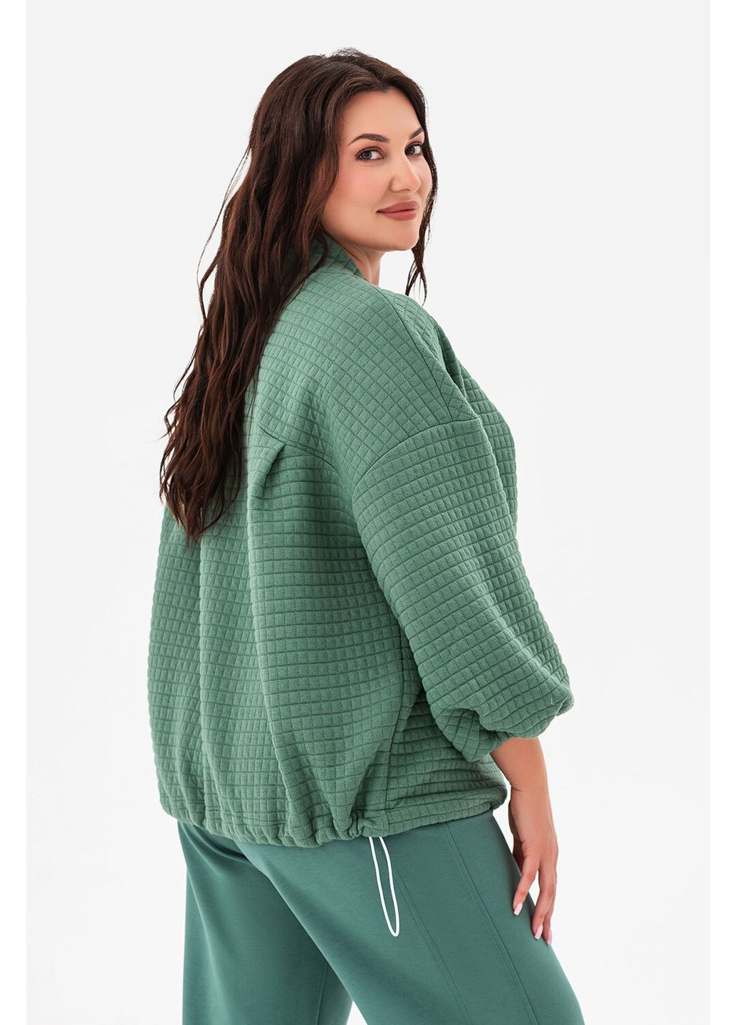 Бомбер BUBLE зеленый Garne (362697395)