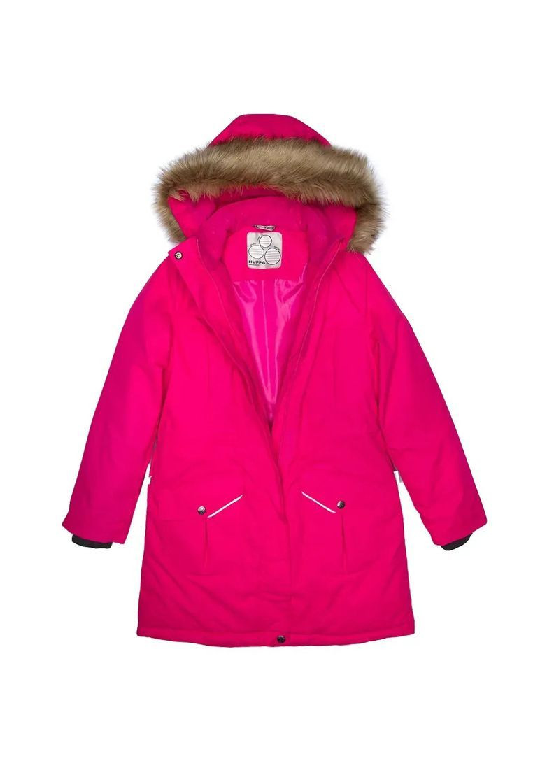 Фуксинова (колору Фукія) куртка-парка зимова mona 2, р.158, фуксія () Huppa 12200230-00063-158