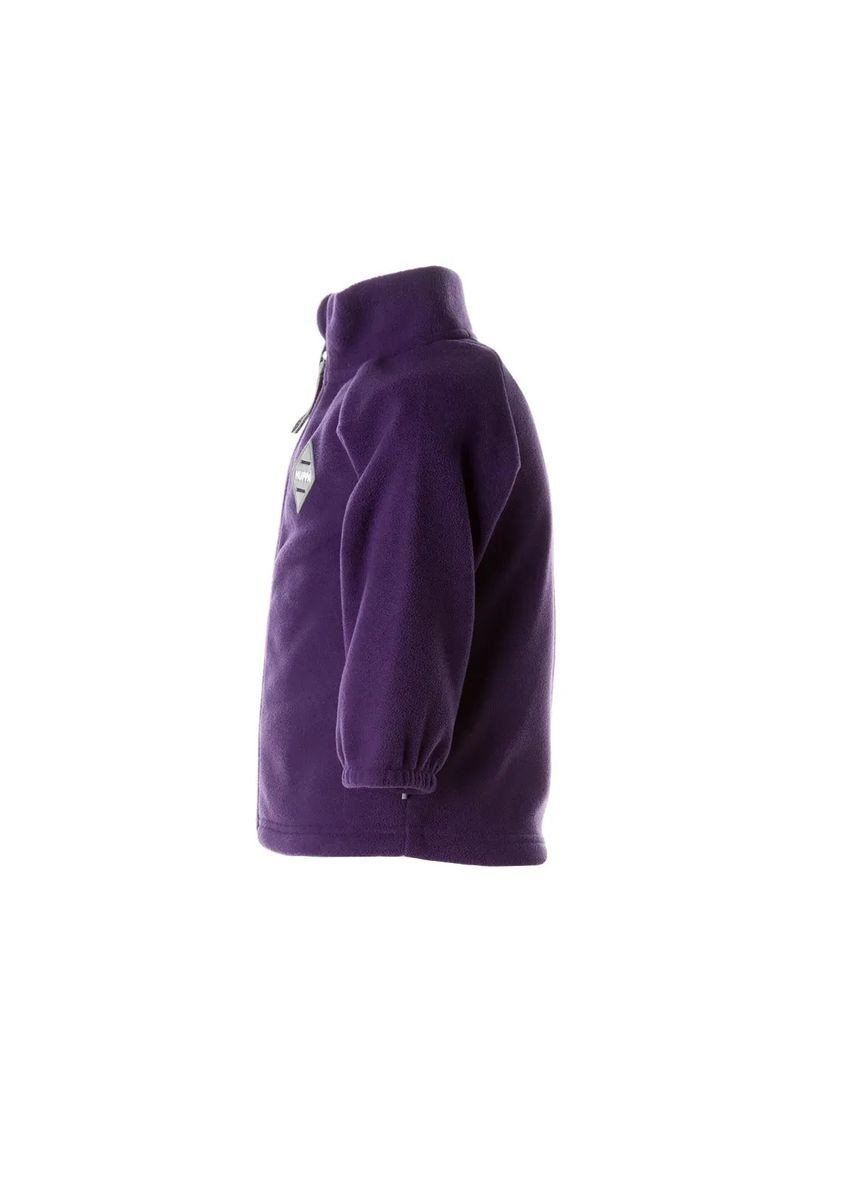Темно-лиловая кофта флисовая bennie, р.110, темно-лилoвый () Huppa 1501BASE-70073-110