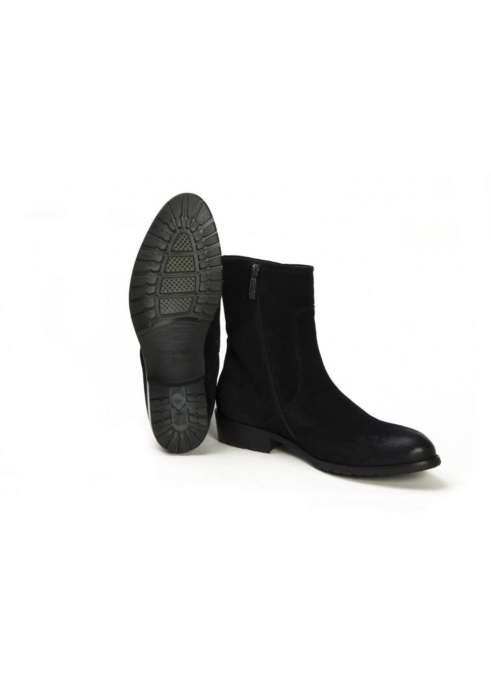 Черные ботинки 7124655 38 цвет черный Roberto Paulo