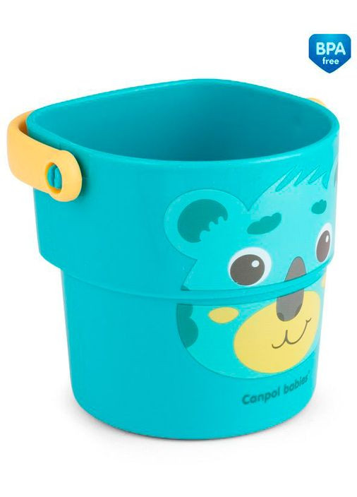 Іграшка-кружечки для купання Hello Little, 3 шт. Canpol Babies 56/000 (328394350)