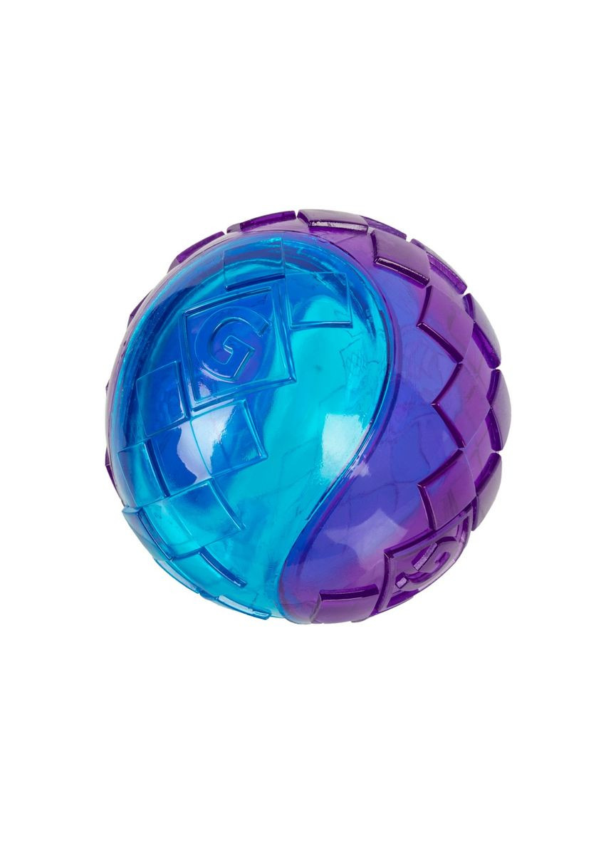 Игрушка для собак мяч с пискавкой BALL 8 см Голубой (2326) GiGwi (279564451)