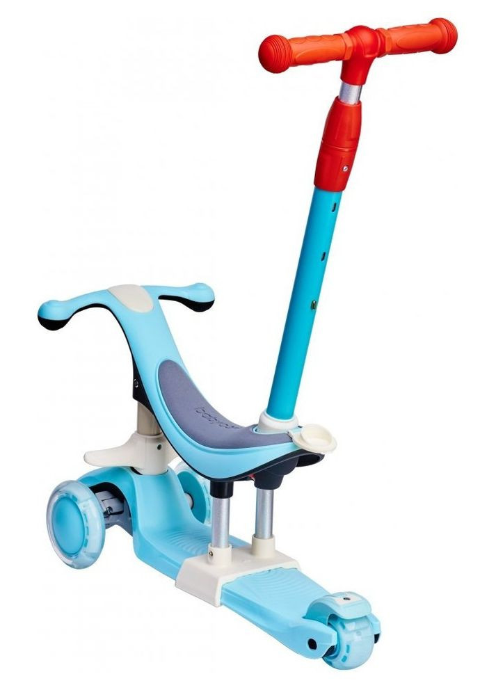 Самокат Credo II G 5 in 1 (Красный) (Бирюза) Maraton (317299329)