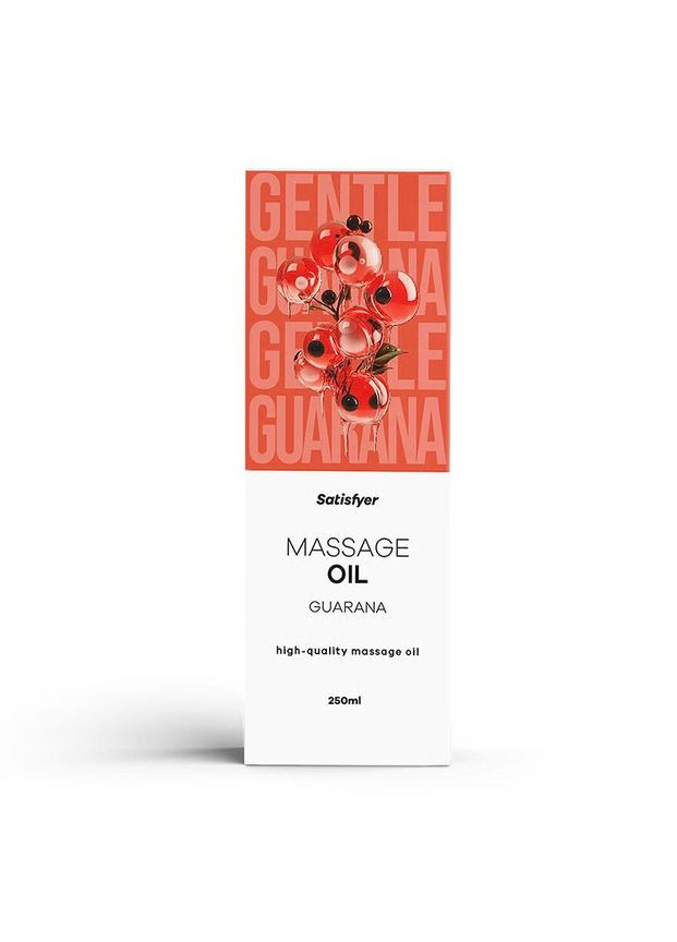 Масажна олія Massage Oil Guarana 250 мл Satisfyer (362244317)