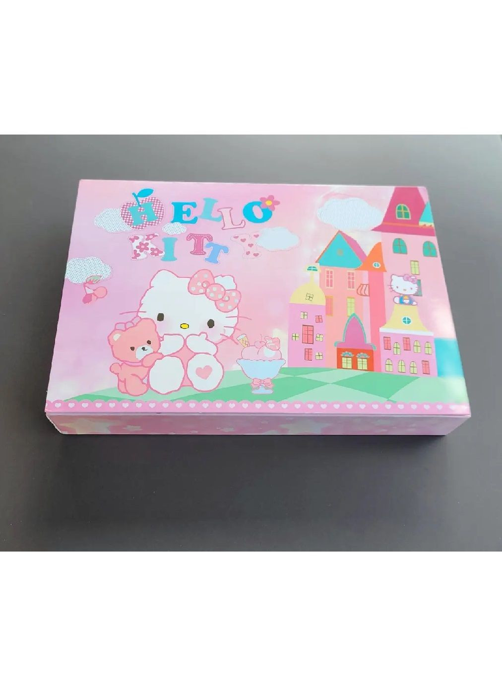 Подарунковий набір комплект адвент календар для дівчаток з фігурками іграшками персонажами брелоками (481943-Prob) Хелло Кітті Unbranded (368798954)