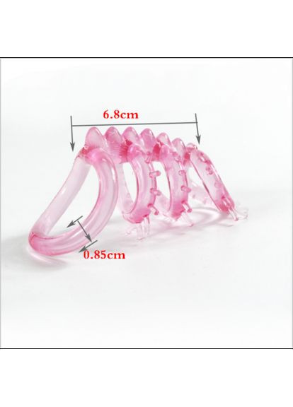 Насадка кольца на пенис DragonRings силиконовая Lovetoy (303903723)