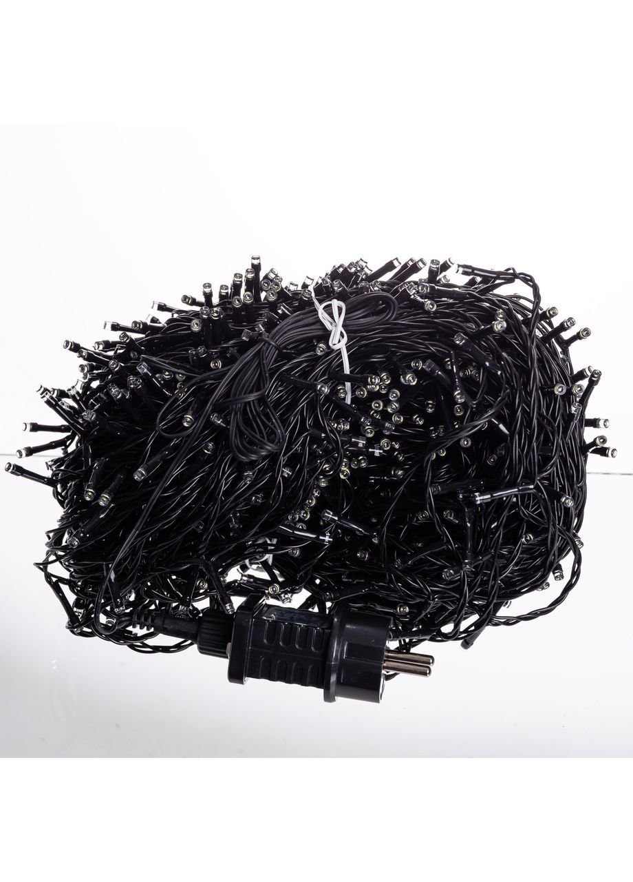 Гирлянда Рождественская фея уличная 100 (м) 1000 LED черный провод Желтый CF1000L100MBY Jooki (366037815)