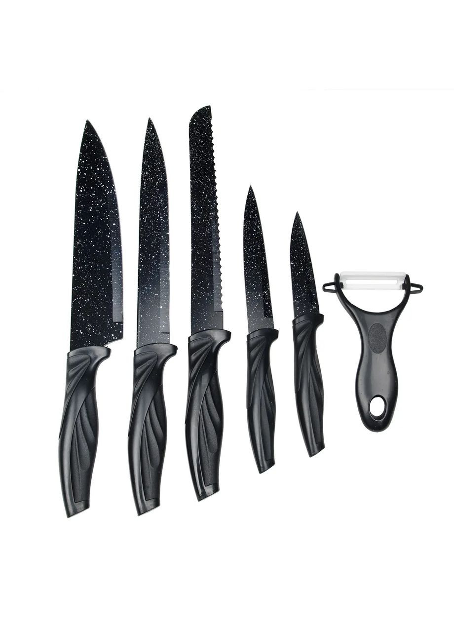 НАБОР НИЖЕЙ С КЕРАМИЧЕСКИМ ПОКРЫТИЕМ 6 ПРОМЕТОВ Supretto (297442836)