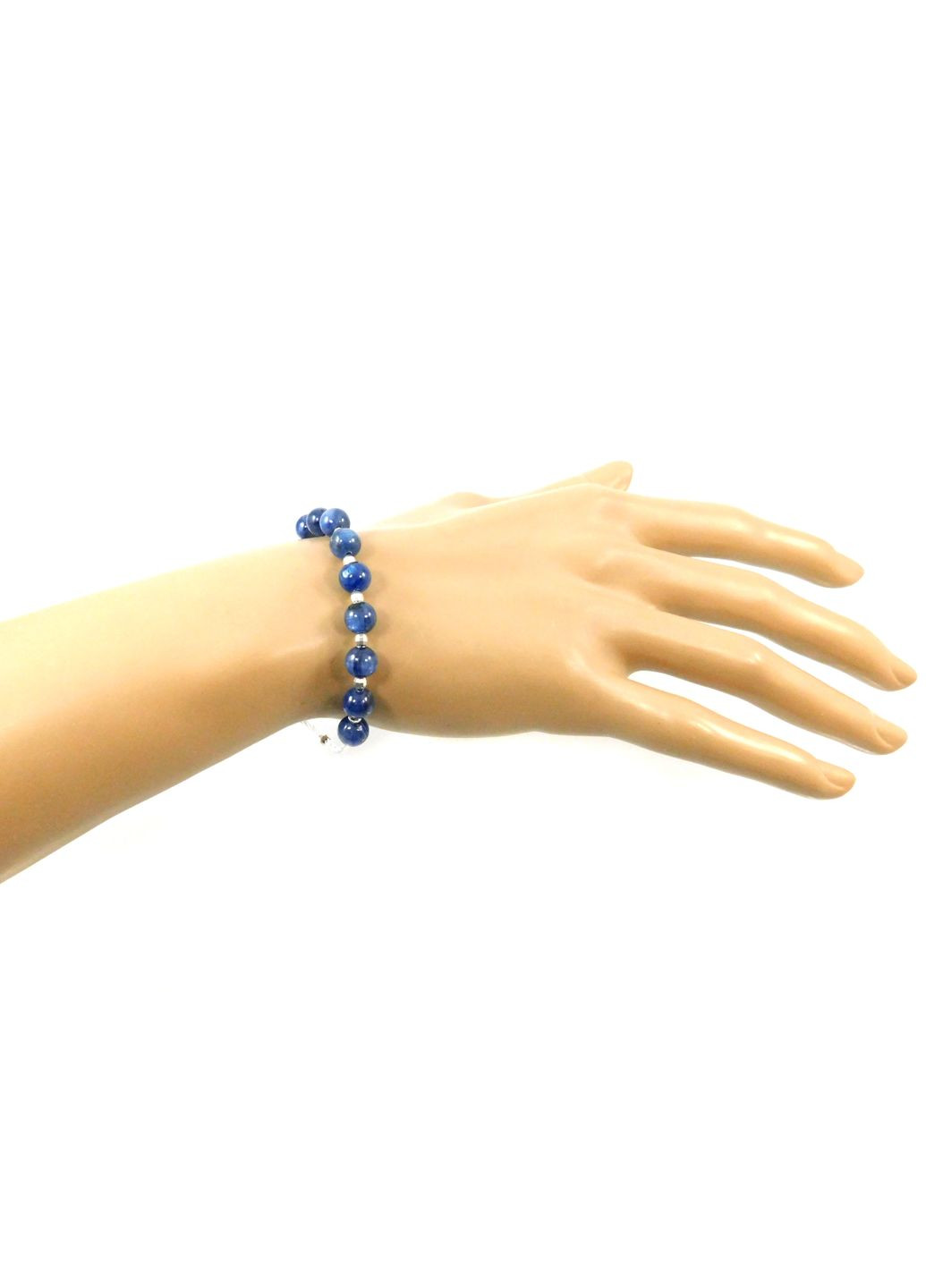 Эксклюзивный браслет "Серебряная модель 3" Кианит 20 Fursa fashion (322315426)