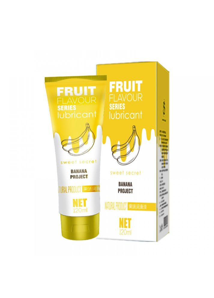 Оральний гель-змазка Fruit Flavour Series 120 мл л ллурикант вагінальний оральний різні смаки Банан No Brand (303907152)