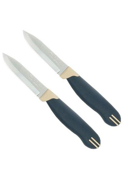 Набір ножів для овочів Multicolor 7.6 см, 2 шт (23511/213) Tramontina (328602338)