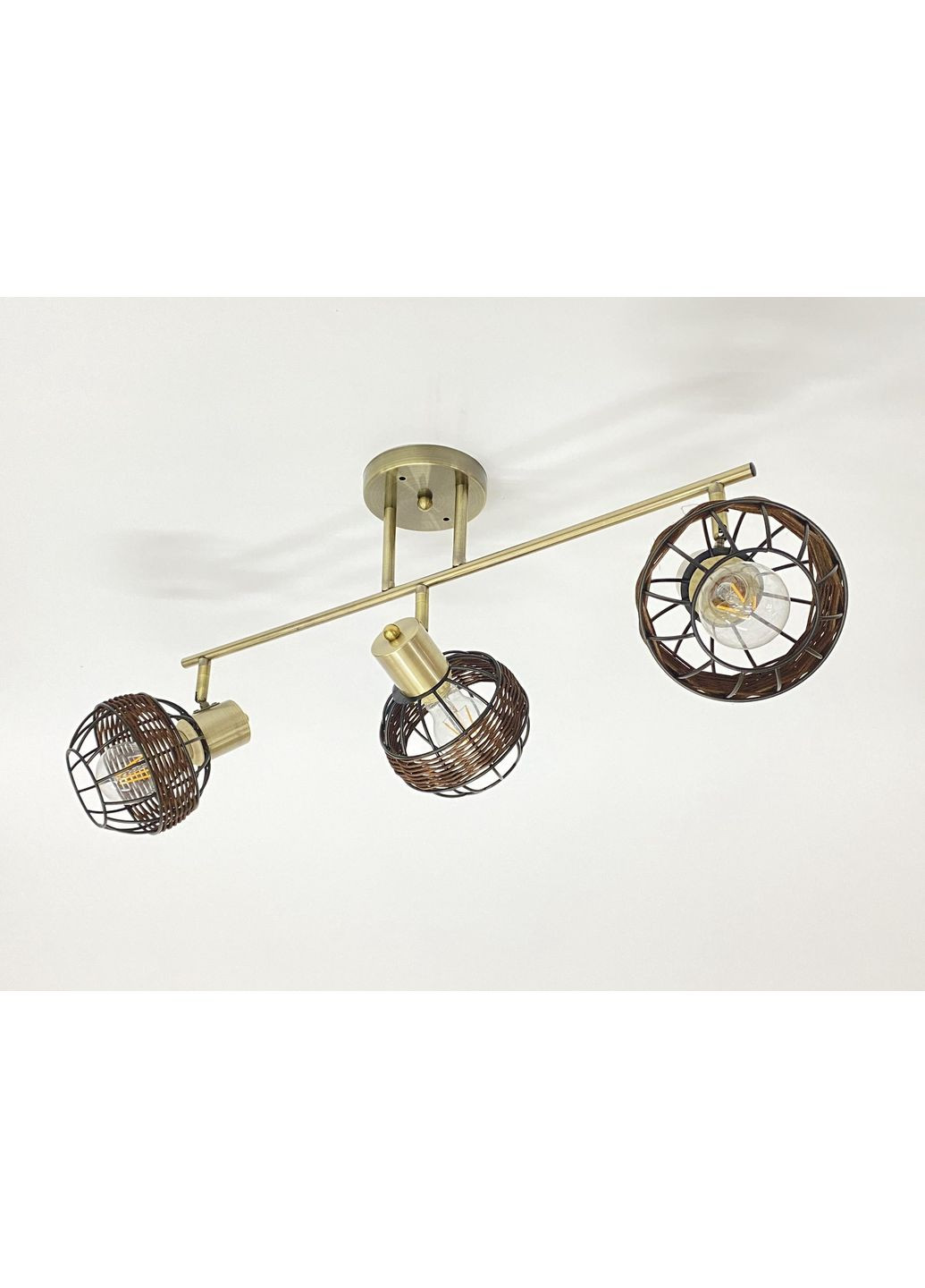 Потолочная люстра на 3 плафона 91180L/3 бронза Valeso (366546849)