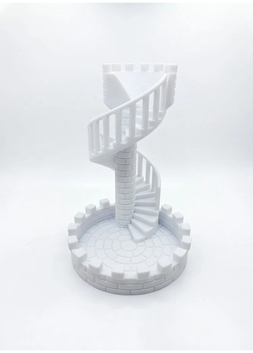 Dice Tower з мотивом замку біла No Brand (316714216)