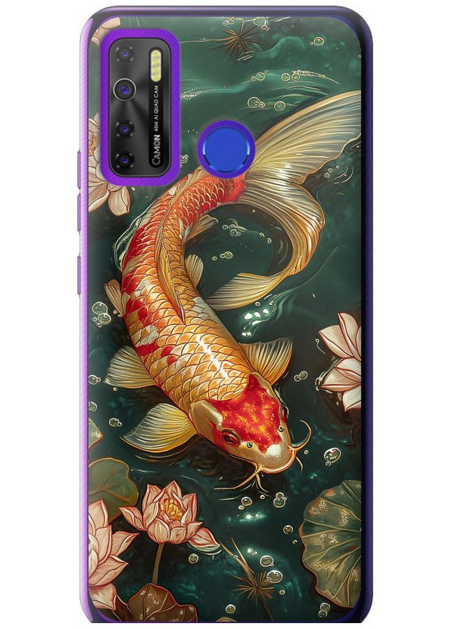 Силіконовий чохол 'Мелодія Лотоса' для Endorphone Tecno Spark 5 Pro KD7 (291127231)