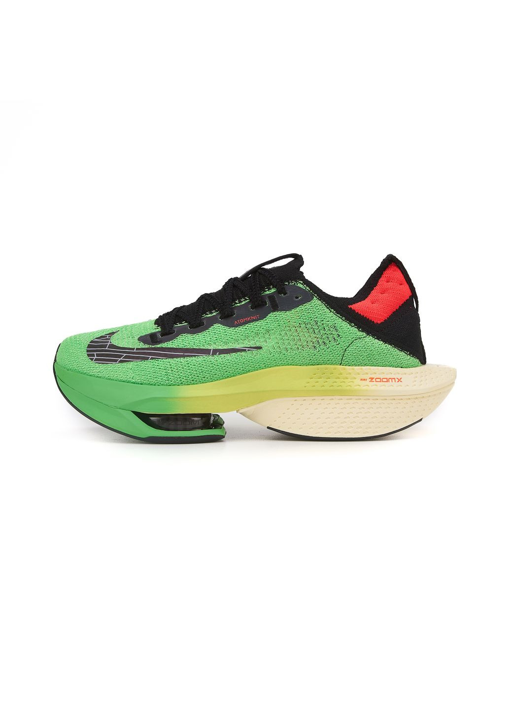 Сірі Осінні кросівки чоловічі nike air zoom alphafly green найк аір зум No Brand