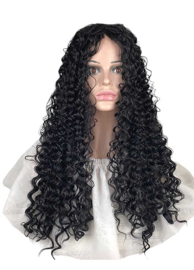 Перука жіноча афро кучерява жіноча довга з термоволокна No Brand 7223 (278824716)