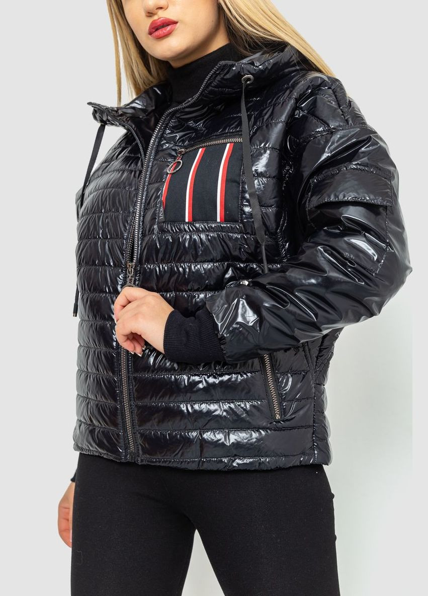 Черная демисезонная куртка Ager