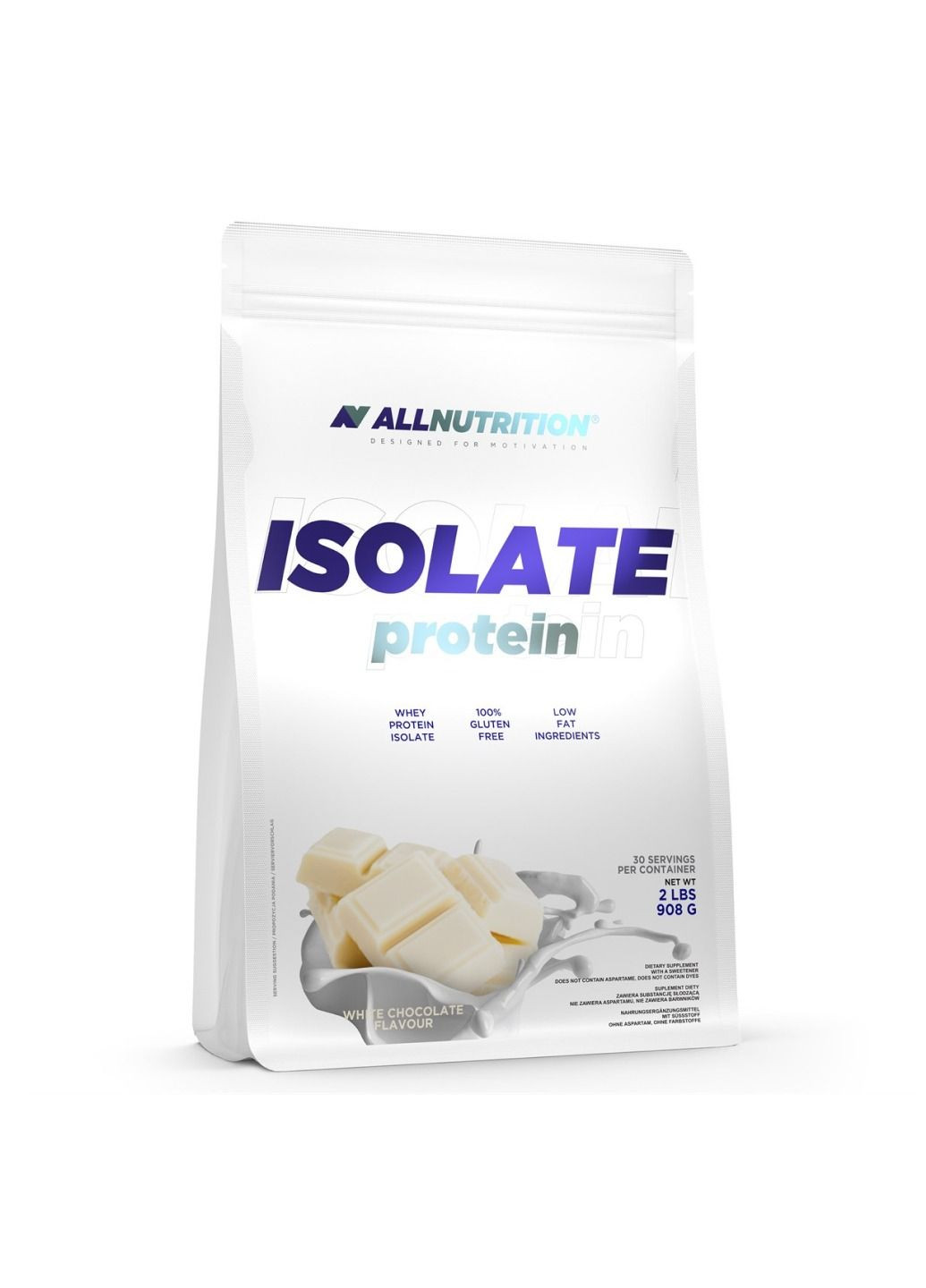 Протеин Isolate Protein - 908g Vanilla Allnutrition (280932874)