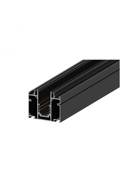 Шинопровід CABM1003 вбудований для низьковольтних трекових світильників чорний 2м (для натяжних стель) Ardero (365651310)