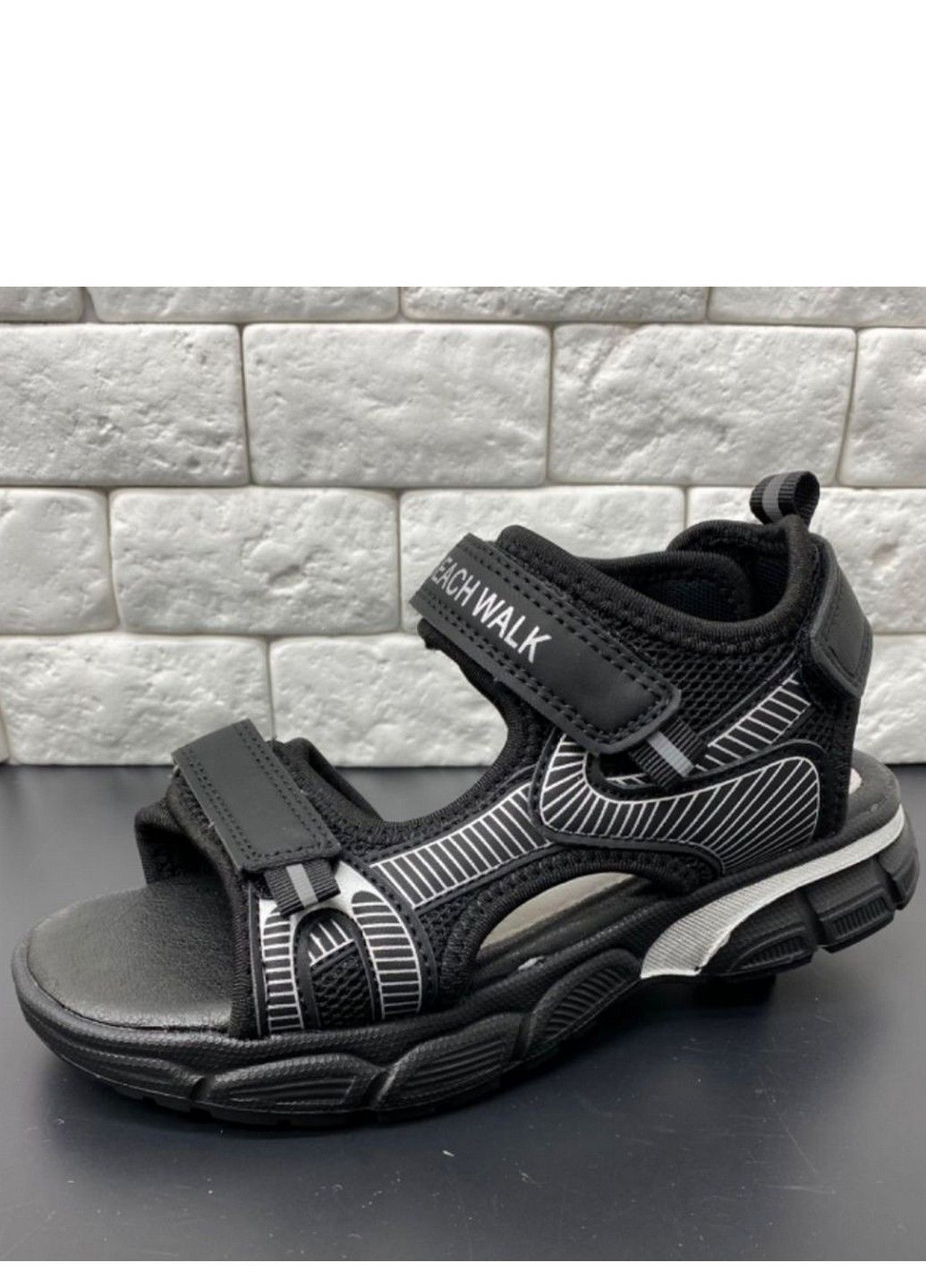 Черные кэжуал сандалии cn20439-2 Jong Golf