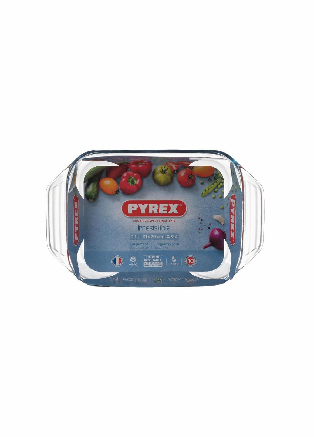 Форма для запікання 31х20х6см (2,1л) (407B000/8046* Irresistible) Pyrex (320664091)