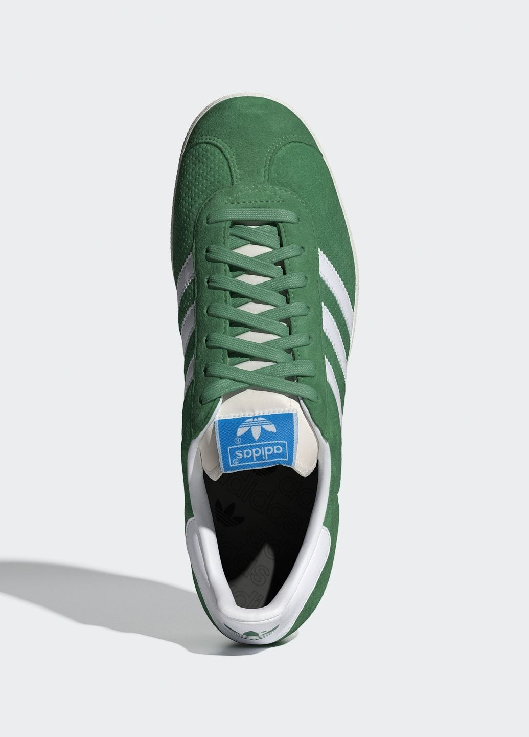Зелені всесезон кросівки gazelle adidas