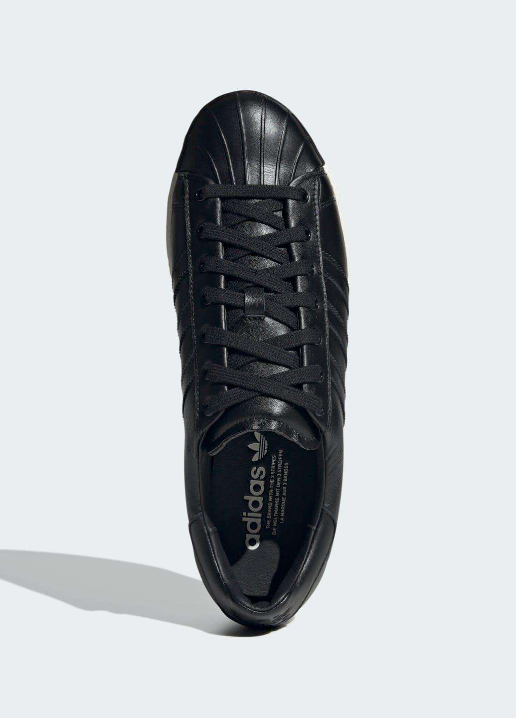 Чорні всесезонні кросівки superstar lux adidas