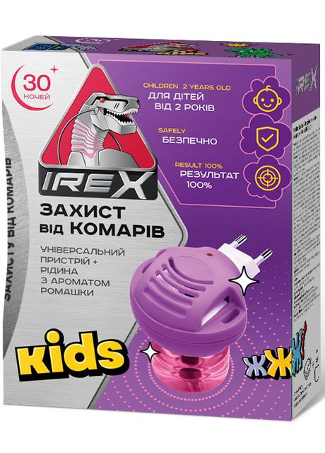 Комплект від комарів Kids 30 ночей IREX (332998386)