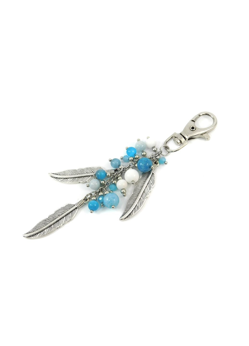 Аксесуари для сумок "Італія" Аквамарин, Агат біл., Котяче око Fursa fashion (315590587)