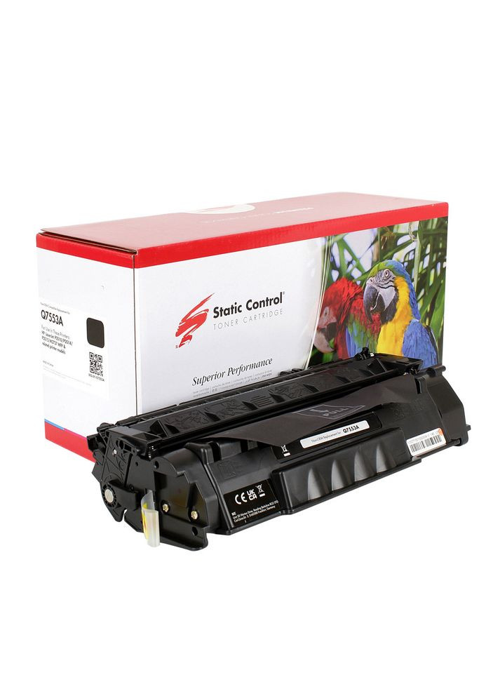 Картридж Parrot для HP Q7553A (53A), Canon 715 (002-01-S7553A) Static Control (338431719)