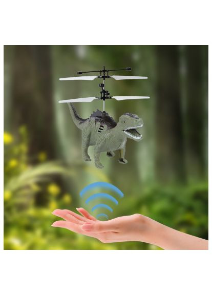 Інтерактивна іграшка (UFTFly18) UFT Магічний літаючий динозавр з сенсорним керуванням (366069410)