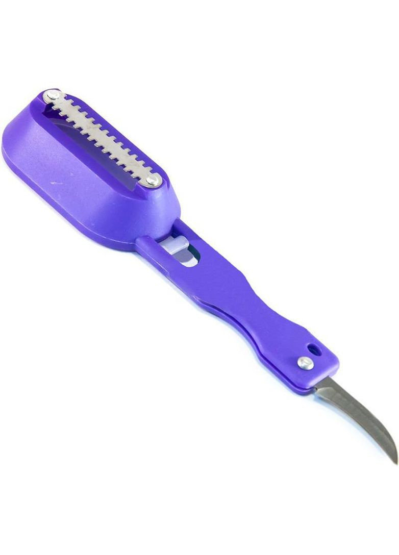 Ніж для чищення риби (рибочистка) з контейнером і ножем для потрошіння Fissman (297366624)