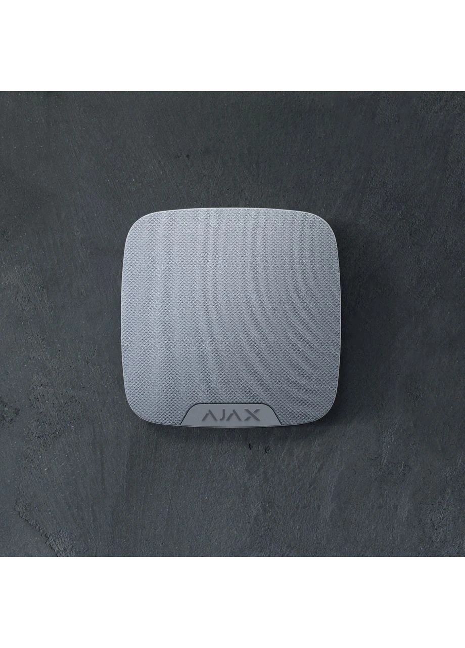 Проводная комнатная сирена HomeSiren Fibra белая Ajax (361341501)