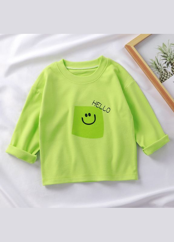 Qoopixie кофта дитяча smile ( 130см) (13911) зелений поліестер