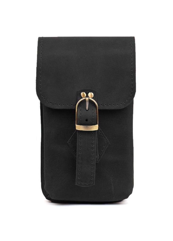 Шкіряна сумка чохол на пояс RA-2094-3md чорна TARWA (298684345)