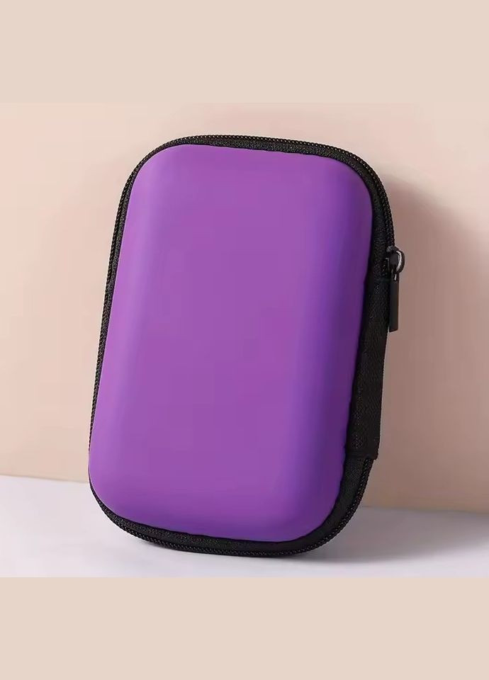 Органайзер для хранения аксессуаров и гаджетов Фиолетовый 11*7*4 см No Brand (338618179)