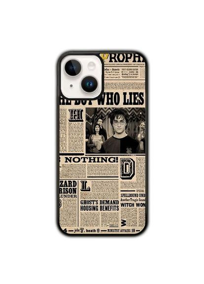 Чехол для Apple Iphone 15 Plus Черный No Brand (302221929)