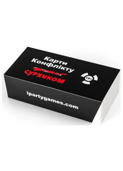 Настільна гра 18+ (1000408) iPartyGames Карти Конфлікту суржиком (372350419)