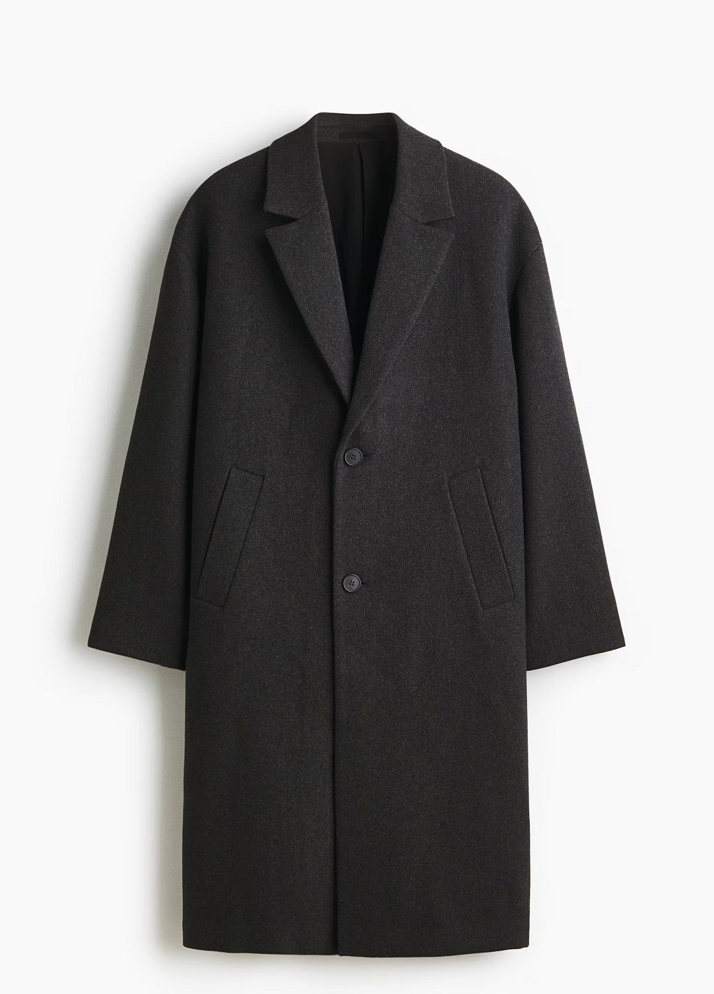 Темно-сіре демісезонне Пальто H&M