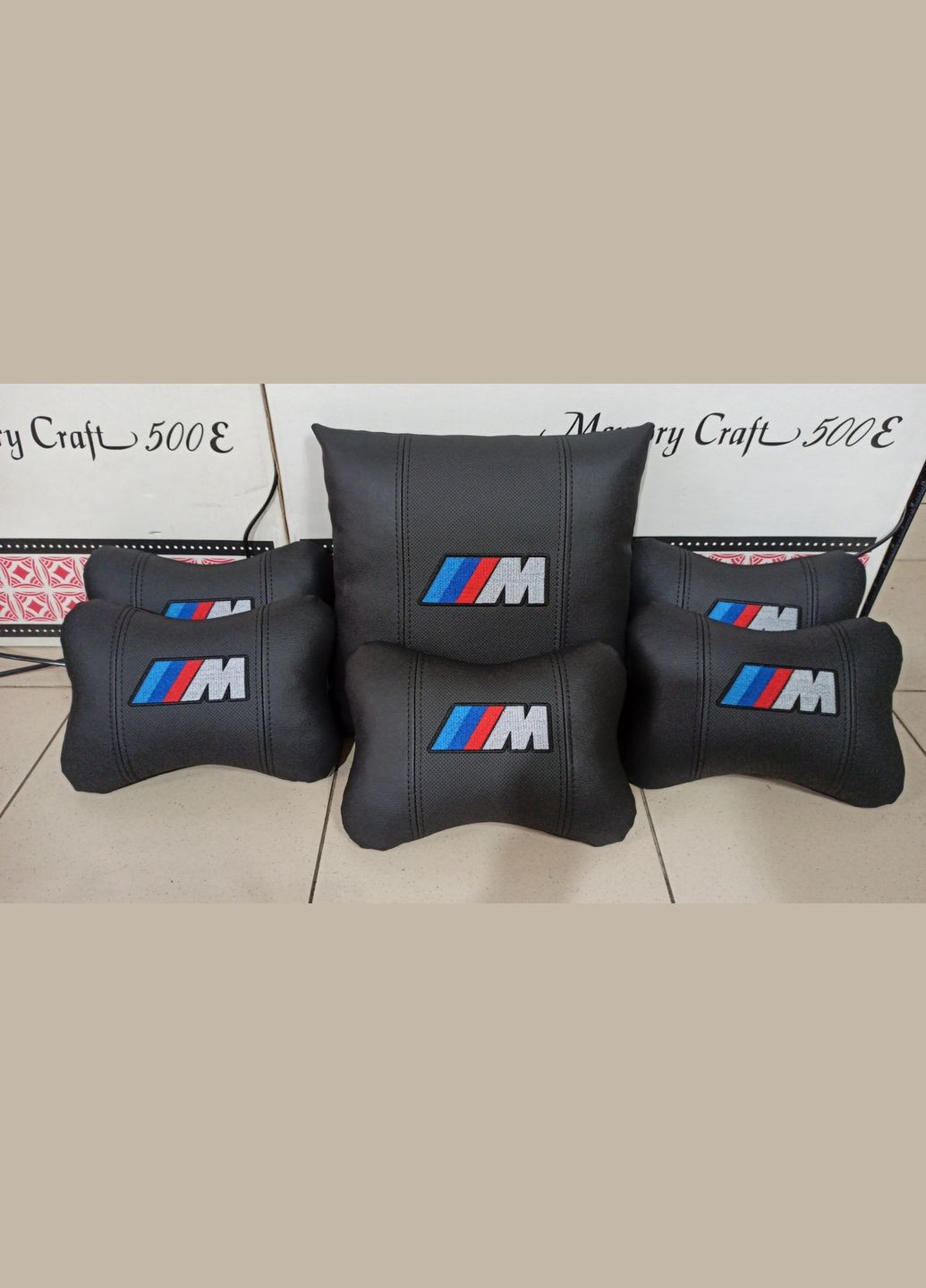 Автоподушка на підголовник авто M Performance БМВ - 006 BMW (340489807)